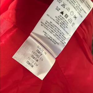 Elegant Red Women's Blazer thumbnail 8