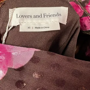 NWT Lovers + Friends Camden Mini Dress in Tessa Floral Multi Size Extra‎ Small thumbnail 10