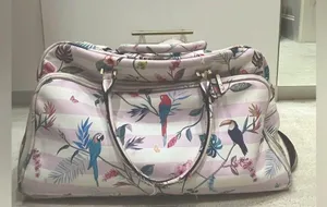 Rolling carry on bag Pink thumbnail 4