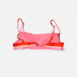 Billabong Pink Bikini Top Ribbed thumbnail 5