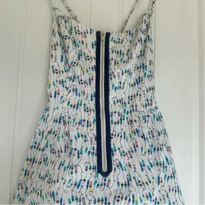 Lilly Pulitzer Sz 2 Oh Buoy Alexi Nautical Mini‎ Dress Beachy Cottagecore Whimsy thumbnail 5