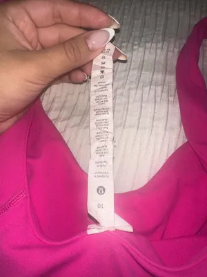Pink Lululemon Short Bodysuit  thumbnail 3
