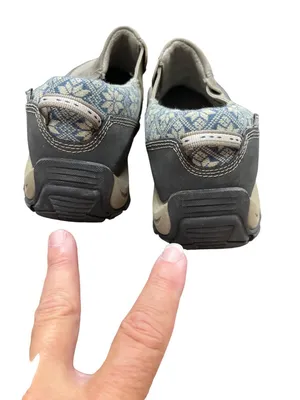 Merrell Select wms slip on beige blue waterproof hiking shoes sz 10 SKU 10-768 thumbnail 16