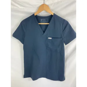 Figs Catarina Technical Collection Short Sleeve Scrub top Blue Size XS thumbnail 2