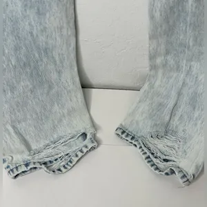 Kancan Women Jeans Size‎ 24 Acid Blue Distressed High Rise 90s Boyfriend Denim thumbnail 12