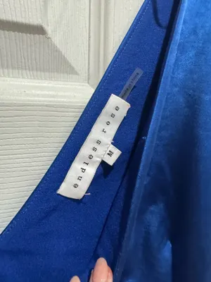 Endless Rose Blue Mini Formal Dress thumbnail 3