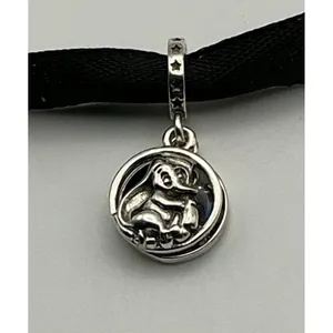 Pandora Disney Dumbo Sweet Dreams Little One Dangle Charm S925 Retired thumbnail 2