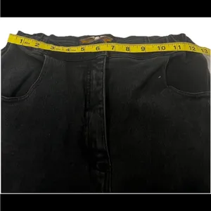 Harley-Davidson Black High Rise Jeans Classic Style Size 8 thumbnail 8
