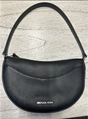 Michael Kors Black Leather Purse thumbnail 1