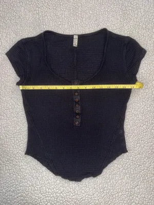 Free People One Of The Girls Baby Tee thumbnail 6