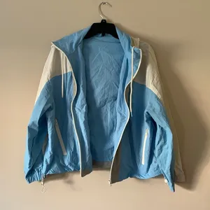Cali sport + jacket windbreaker rain jacket Blue Size 1X thumbnail 1