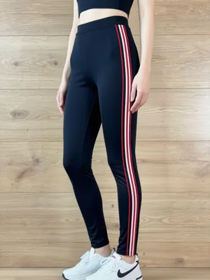 Urban Outfitters Women's Track Style Ponte Skinny Pants thumbnail 2