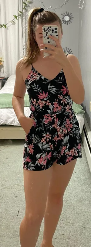 H&M Floral Romper thumbnail 1