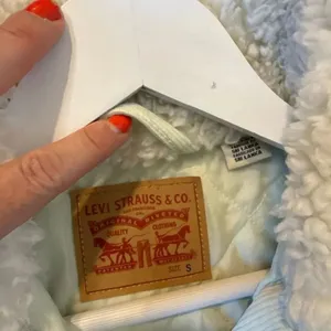 Levi’s mint corduroy Sherpa bomber jacket smwll thumbnail 5