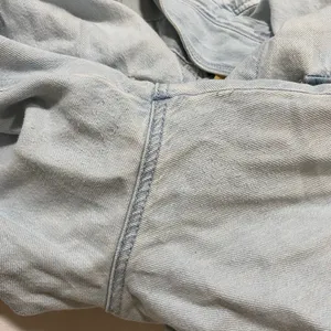 Rag & Bone Denim Jumpsuit Size L Light Wash Tie Waist Utility Wide Leg thumbnail 8