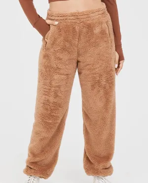 Aerie Offline Fluffy Sherpa Jogger thumbnail 1