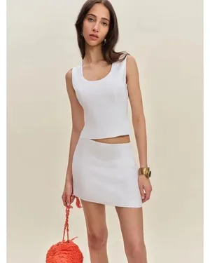Reformation Lindsey Linen Two Piece thumbnail 3