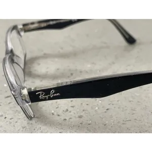 Ray-Ban RB 1530 3529 46-16-125 Black Crystal Full Rim Eyeglasses Frames ONLY thumbnail 4
