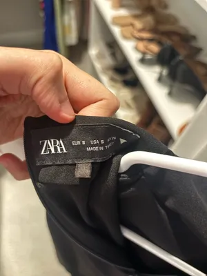 ZARA Dress Black Long thumbnail 3