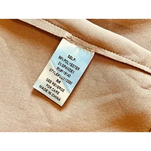 Favlux Fawn Tan Faux Suede Seamed Trumpet Skirt‎ MEDIUM Neutral Earth Tones NWT thumbnail 5