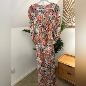 For Love & Lemons Polly‎ Floral Maxi Dress thumbnail 5