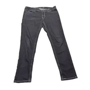 Seven For All Mankind Charcoal Bootcut Jeans Women's 14 White Stitching EUC thumbnail 2