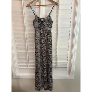 Buddy‎ Love Snakeskin Print Maxi Dress Size XS thumbnail 2