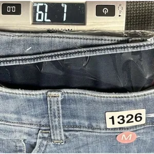 LEE Women Medium Relaxed Fit‎ Straight Leg Mid Rise Denim Blue Jeans Western thumbnail 9