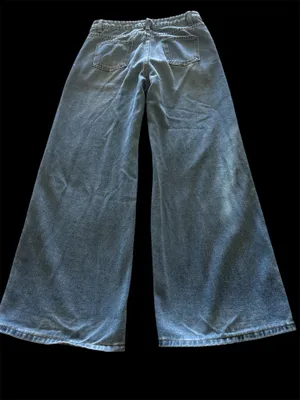 Dazy Wide Leg Super Baggie Denim Jeans 28x28 thumbnail 1