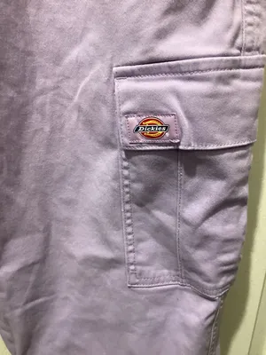 Dickies Womens Lavender Cargo Pants - Light Purple thumbnail 2