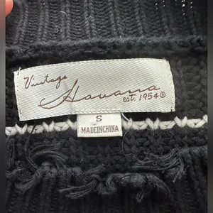 Vintage Havana Black and White Striped Sweater thumbnail 6