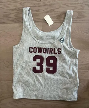 Aeropostale Seriously Soft cowgirls tank top thumbnail 1