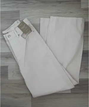 NWT Madewell low-slung baggy jeans, cream, size 25. thumbnail 4