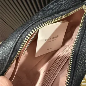 Kate Spade ♠️ Black Pebbled Leather Crossbody Bag thumbnail 8