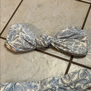 Envya Floral Print Bikini Set sz M Blue Size M thumbnail 5
