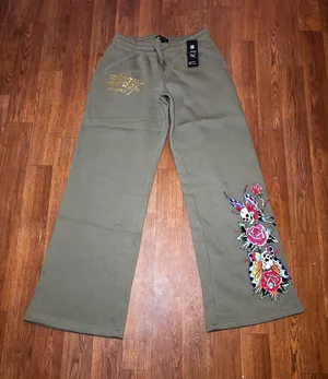 Green Ed Hardy Pants thumbnail 1
