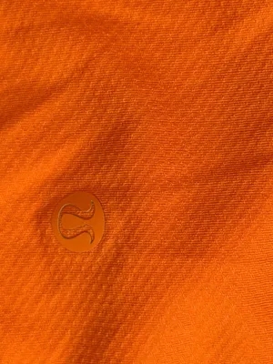 Lululemon Open-Back Cropped Training Tank Top - Vibrant Orange thumbnail 12
