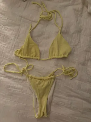 Yellow Bikini Set thumbnail 1