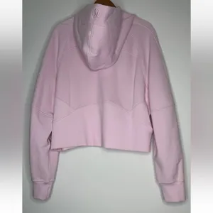 Lululemon Meadowsweet Pink Scuba Oversized Half Zip Hoodie Jacket XL/XXL New thumbnail 3