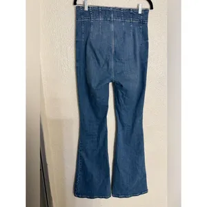 Free People We The Free Jayde Flare Jeans Night Sky size 30 Y2K dramatic flare thumbnail 5