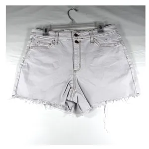 Universal Thread Women Vintage Midi‎ Shorts Size 12/31 Raw Hem Distressed Light thumbnail 2