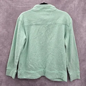 State of Mine Green Sweater Pullover‎ Long Sleeve Cardigan Activewear Medium thumbnail 2
