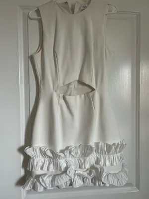 Elliatt Dress Mini white thumbnail 4