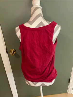 Sleeveless Women's Tank Top with Gold Skull Foil thumbnail 2