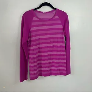 Champion C9 Due Dry Women's Athletic Lightweight Long Sleeves Purple Medium thumbnail 3