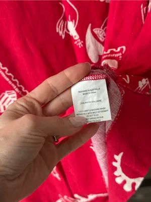 Paper heart tequila shift dress linen roundneck pockets doodles anthropologie thumbnail 4