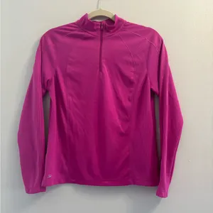 Tail Tech Performance Women’s Athletic Half Zip Top Size M PinkMade in Colombia thumbnail 2
