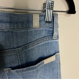 Seven for All Mankind The Ultra High Rise Dojo Center Seam‎ Flare Trouser Jeans thumbnail 12