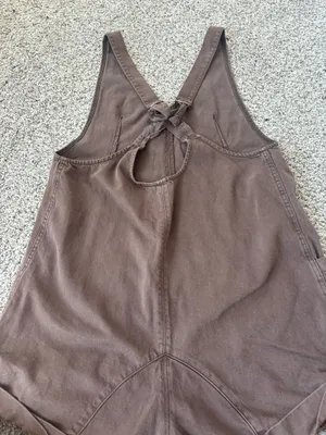 Free People Overalls Denim Shorts thumbnail 3