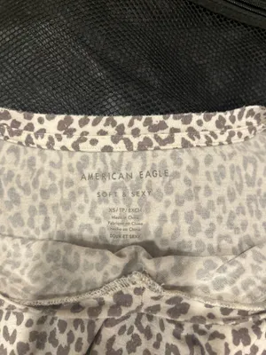 Cheetah Print T-Shirt American Eagle thumbnail 2